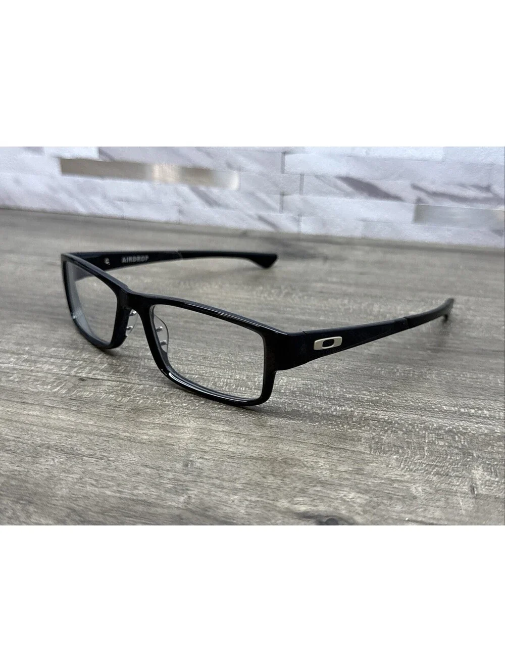 Oakley Airdrop Eyeglasses OX8046-0257 Black Ink Rectangular Frames 57[]18 143